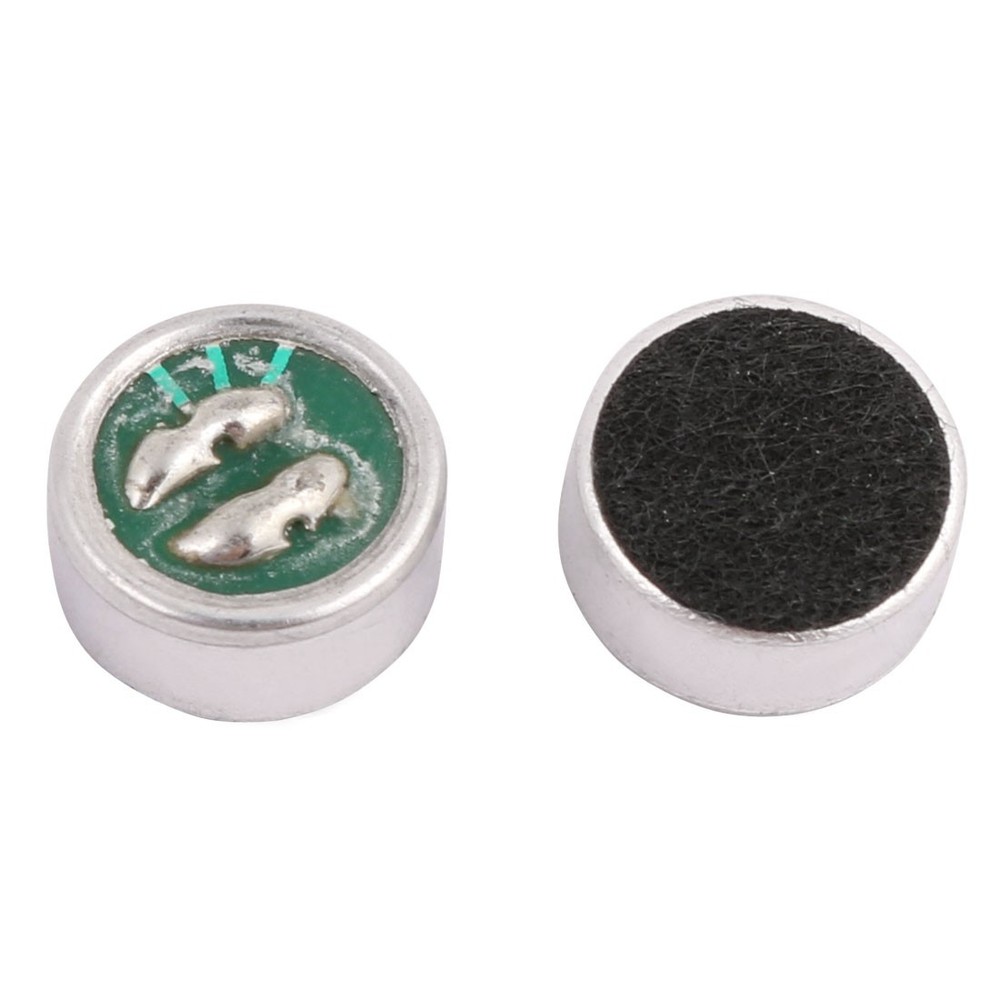 10Pcs 9mmx4.5mm 30-44dB Condenser Microphone High Sensitivity Pickup