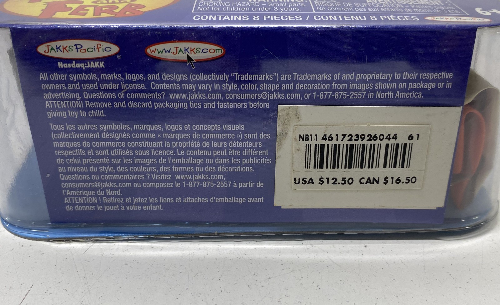 Phineas and Ferb Agent P & Dr. Doofenshmirtz Disney / Plastic Action Figure Set