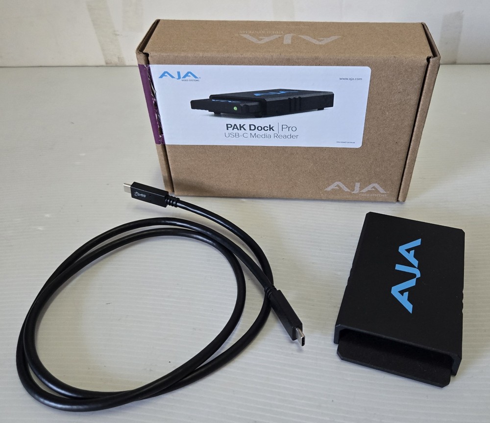 AJA Pak Dock Pro Pak-Dock-Pro USB-C Media Reader