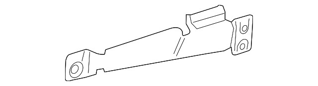 Genuine GM Passenger Side Rear Door Pull Handle Bracket 23404221