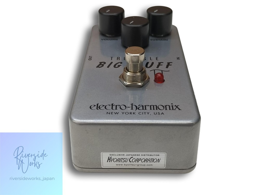 ELECTRO-HARMONIX Triangle Big Muff Distortion Effect Pedal JP