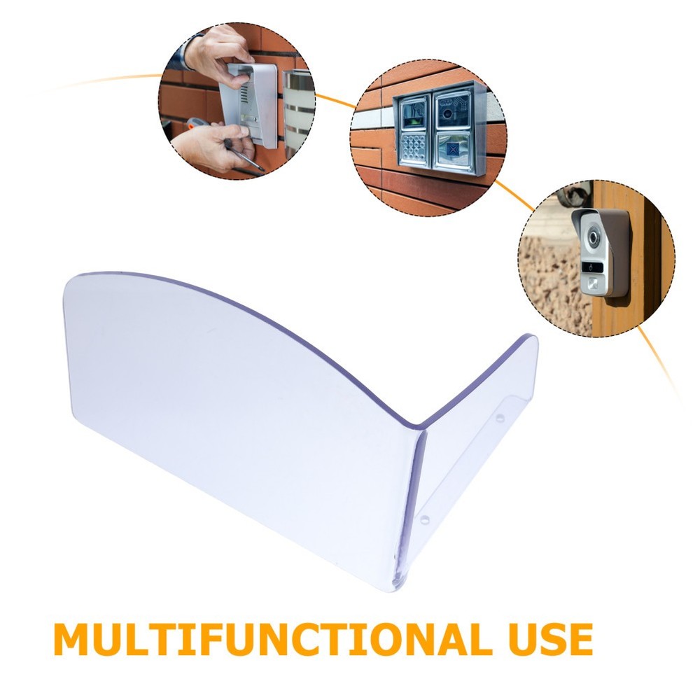 Access Lock Rain Cover Doorbell Covers for Doors Plastic Card Reader