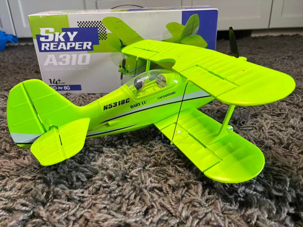 Pitts RC Plane 4CH, 40cm Wingspan, Brushless, EPP Foam, RTF (Advanced Users only