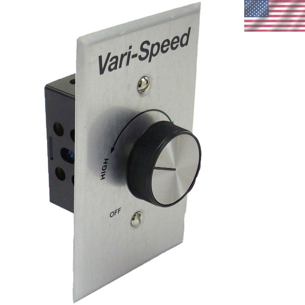 6.0 Amp Solid State AC Motor Control, Touch Control, 115V - Wall Mount Design