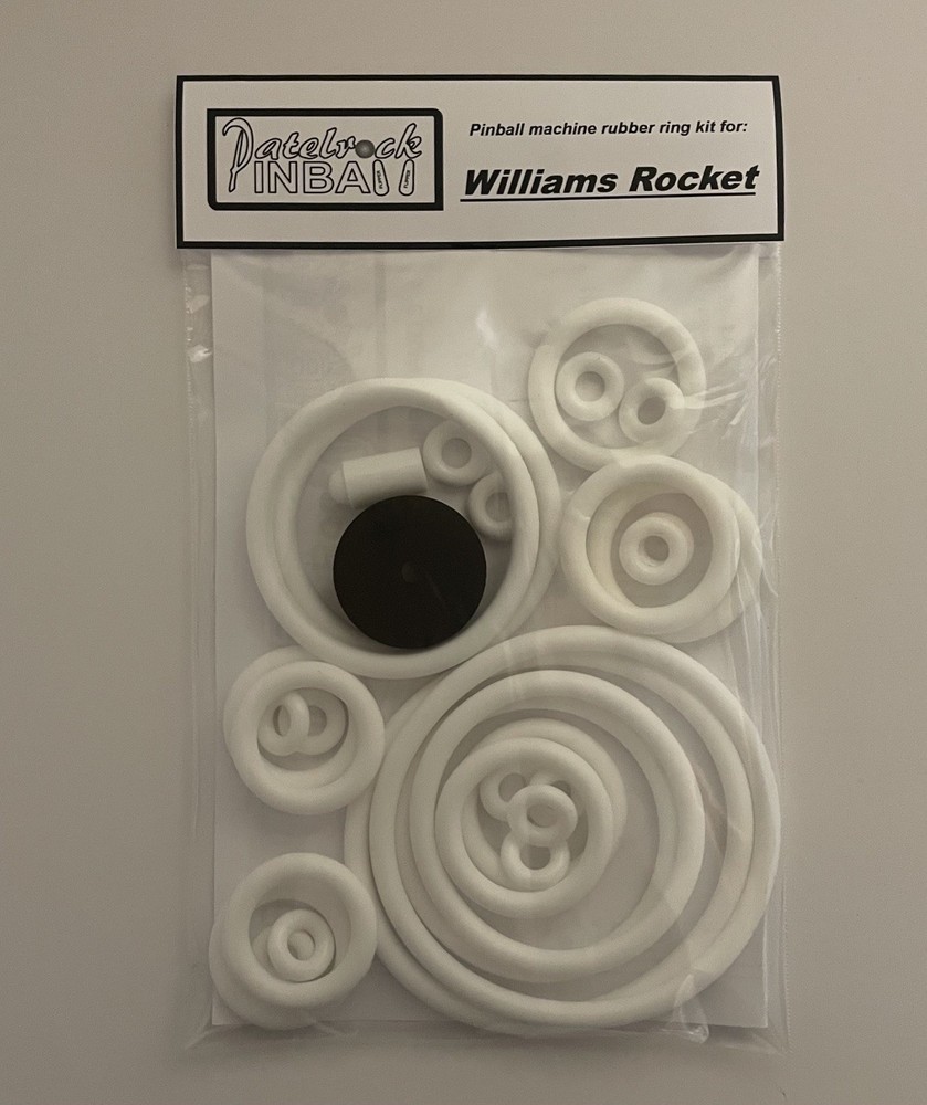 1959 Williams Rocket Pinball Machine Rubber Ring Kit