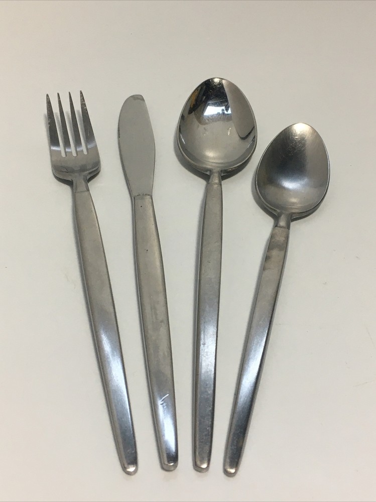 SRI Stanley Roberts ASTRO Stainless Japan Flatware Place Setting 4pc Dinner Fork