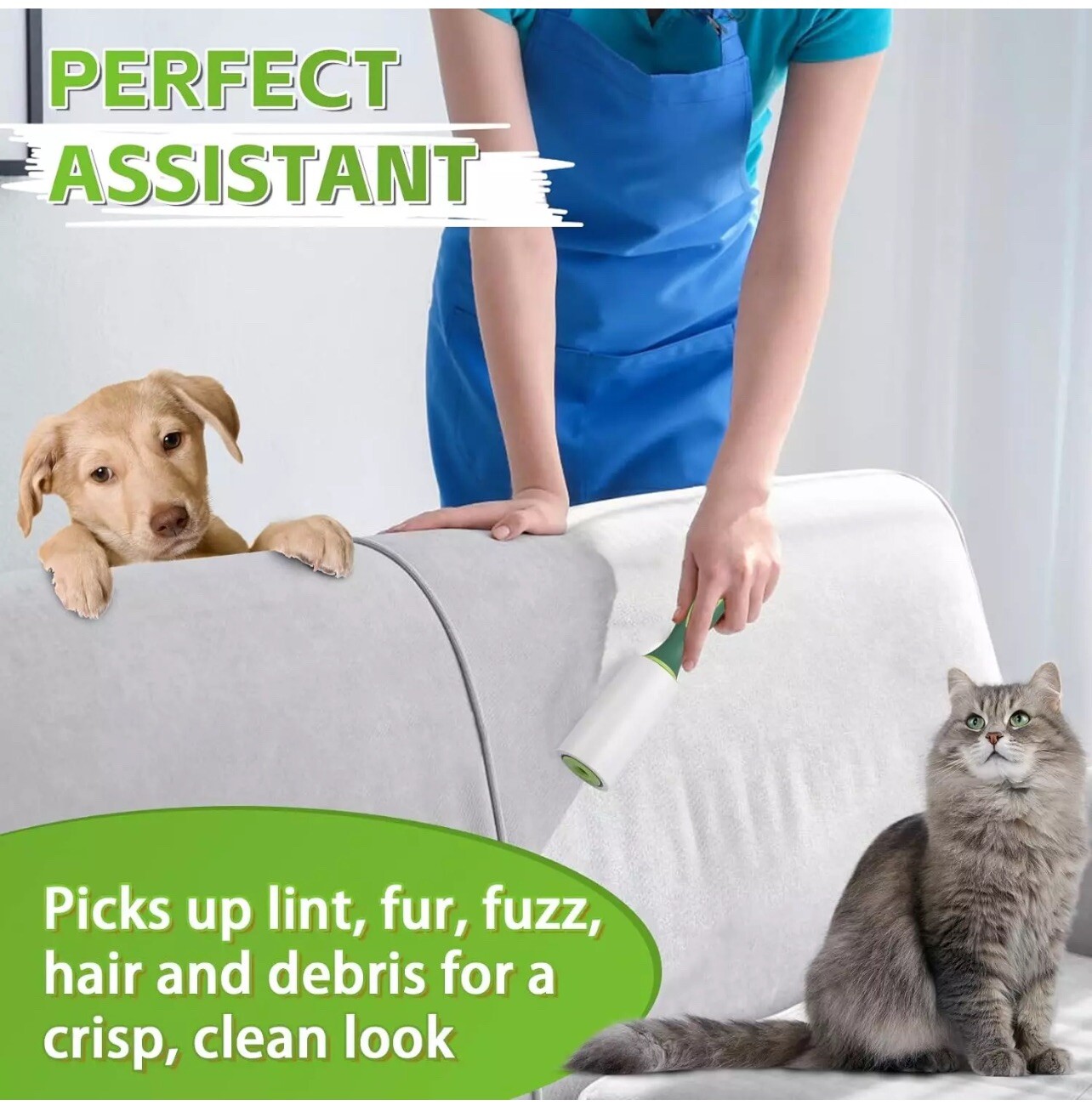 Lint Rollers for Pet Hair Extra Sticky, 660 Sheets Lint Roller with 3 Upgraded H