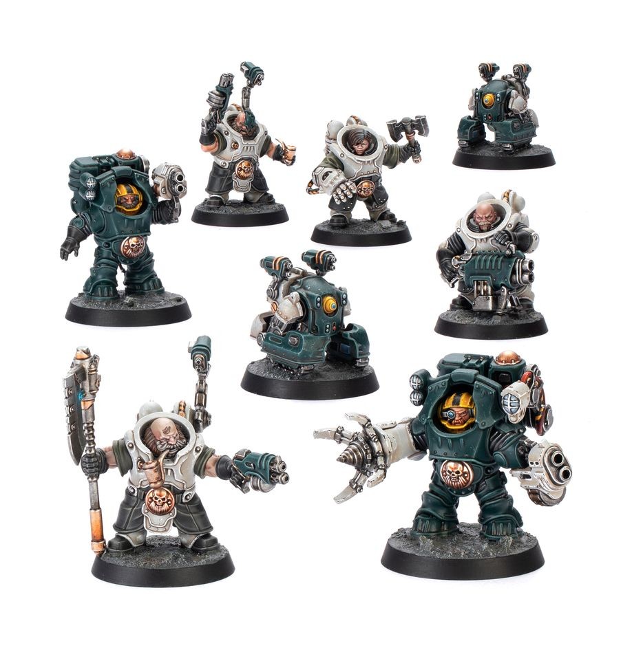 Warhammer: IRONHEAD SQUAT CHARTER & DRILL MASTERS