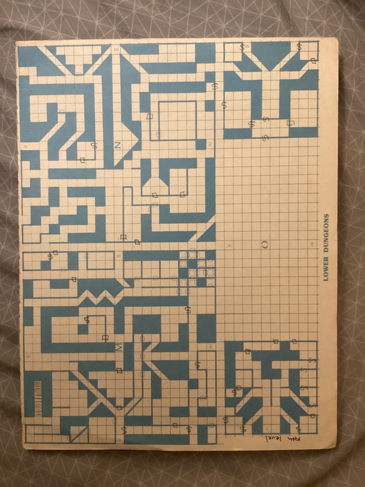 Dungeons & Dragons Dungeon Geomorph Single Sheet from Set One to Three—G