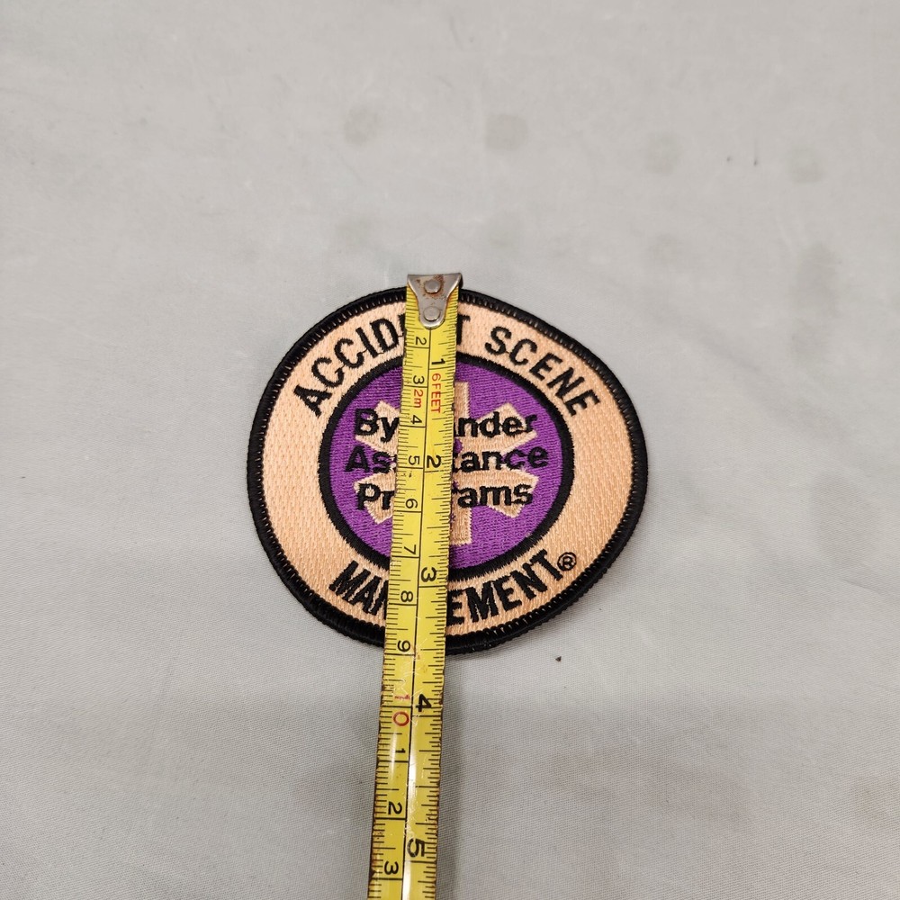 Accident Scene Management Bystander Assistance Program Patch