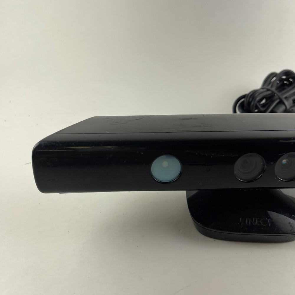 Microsoft 1414 XBOX 360 Kinect Motion Sensor Bar Camera Black Portable Wired USB