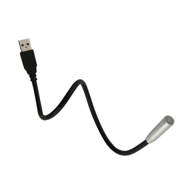 LED LIGHT USB 14" portable long flexible laptop desk keyboard desktop computer