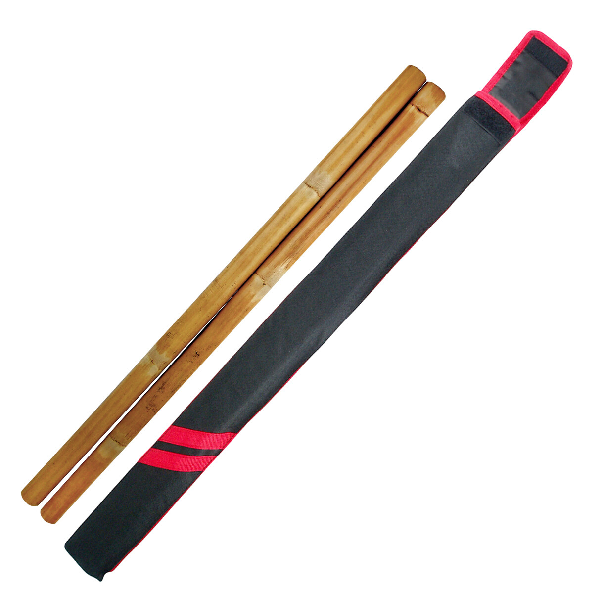 Escrima Sticks Pair 26" to 32" Rattan Martial Arts Kali Arnis Skin ON, Add Case