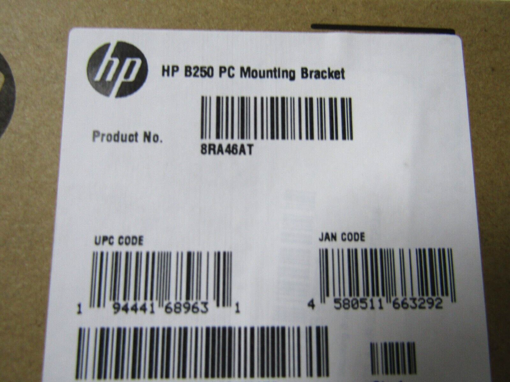 ✌ NEW HP B250 PC LCD DISPLAY MOUNTING BRACKET 8RA46AT SEALED BOX