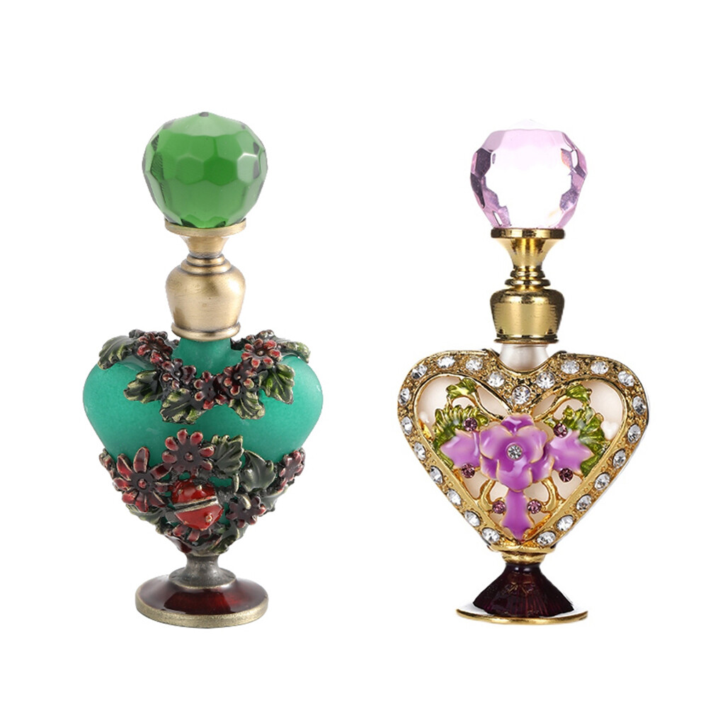 5ml Heart Shape Bottle Refillable Container Storage Repackaging Perfume Sample