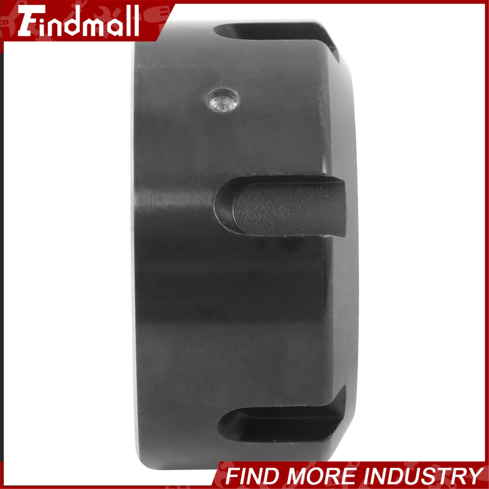 Findmall 2 Pack ER32UM Collet Nuts Ball Bearing Design for CNC Mill and Lathe