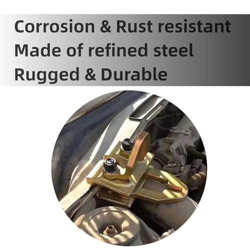 Heavy Duty 5 Ton Car Pulling Hook Right Angle 2 Way Auto Body Pull Clamp for