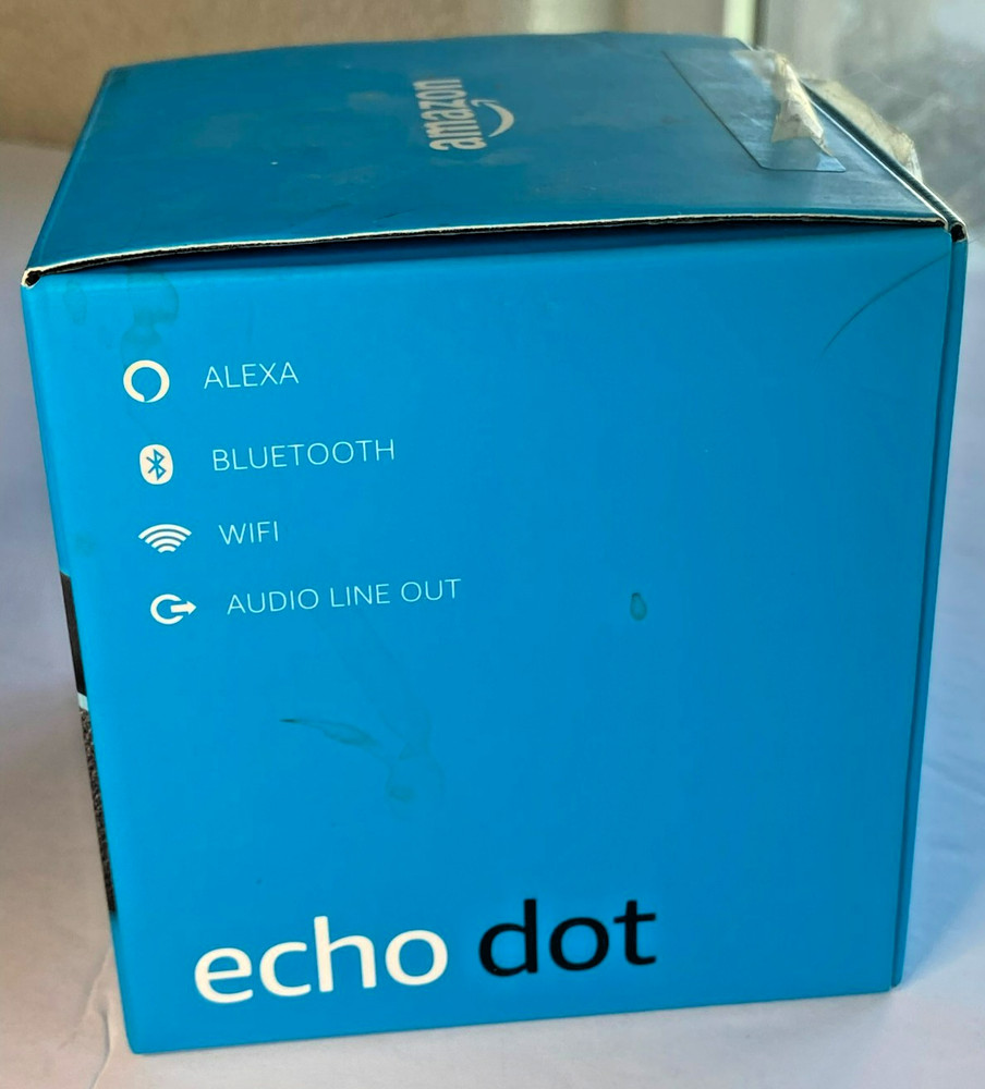 Amazon Echo Dot 3rd Gen Smart Compact Speaker Alexa Charcoal Black NIB Unused