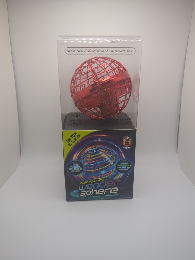 Wonder Sphere Magic Hover Ball Red - STEM Certified - Used *Read*