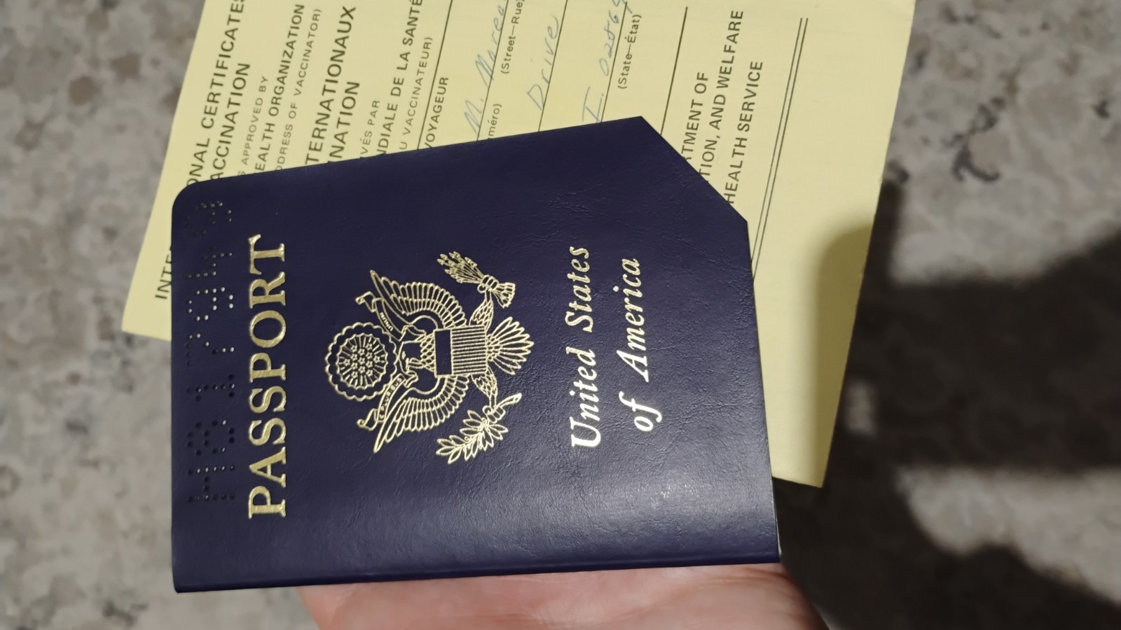 VINTAGE PASSPORT USA 1971 1977LOT OF 3