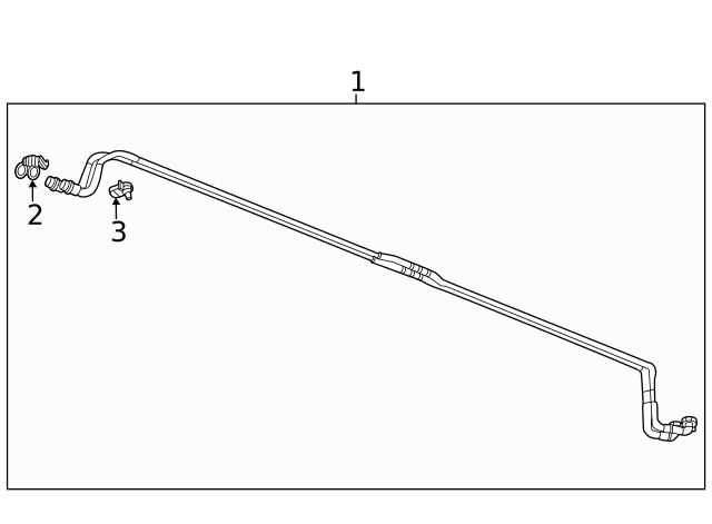 Genuine GM Hose Assembly Bracket 85031156