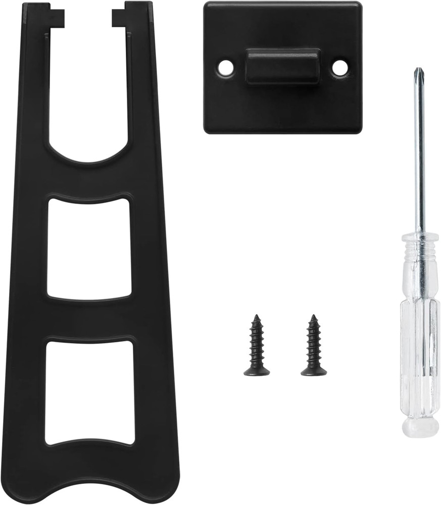 Plastic Picture Frame Easel Back, 5.28” Black Frame Easel Back Stand, 12 Pcs