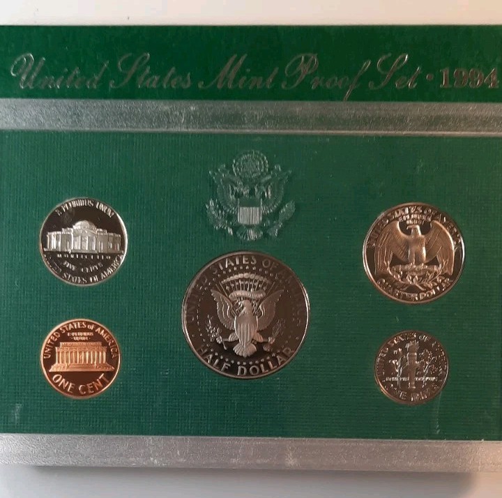 US Mint Proof Sets Uncirculated Multiple Years 1968, 1972, 1982, 1994, 2002