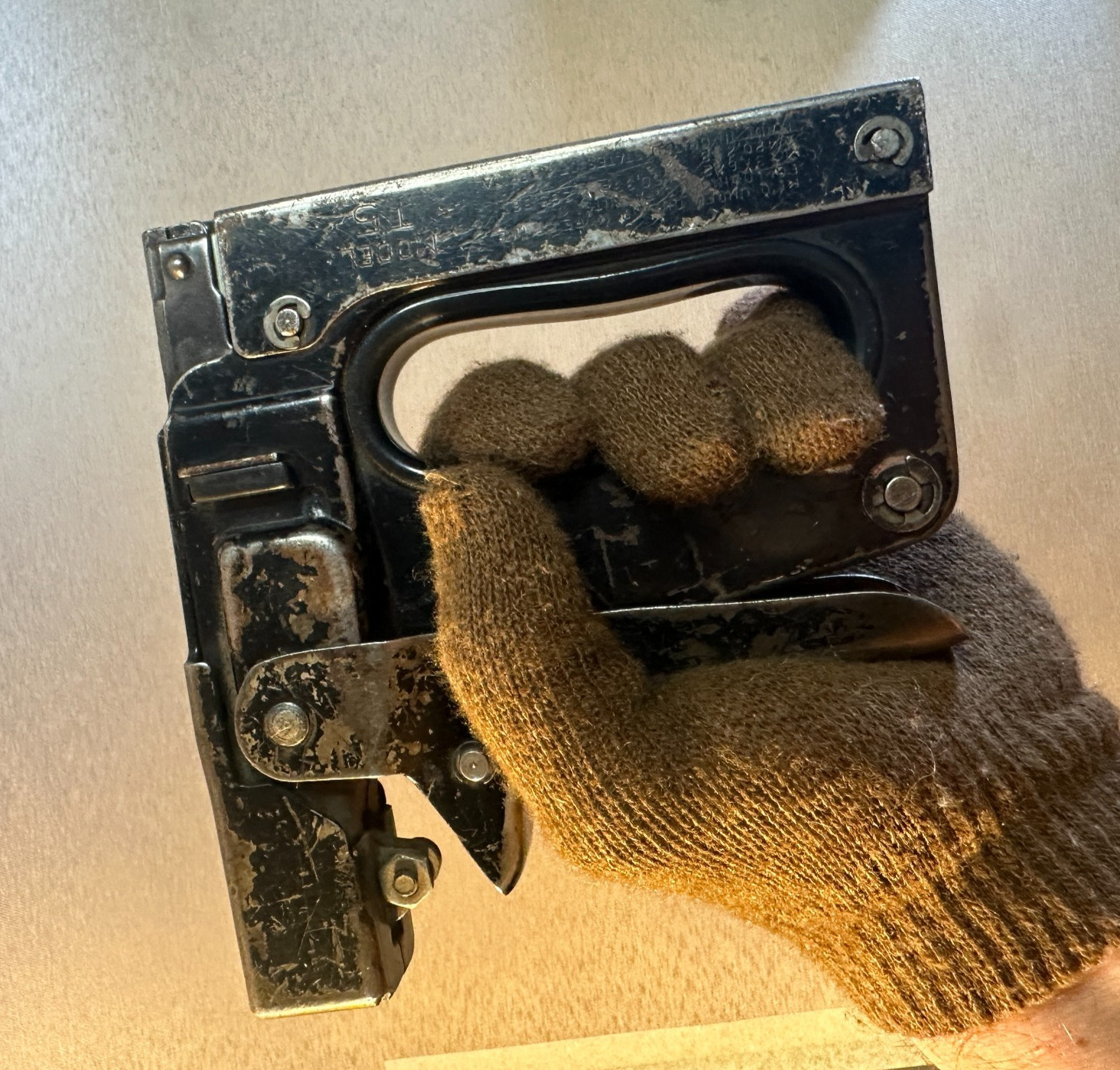 Bostitch T5 Heavy Duty Staple Gun Vintage USA Tool Uses No.11 Wide Crown Staples