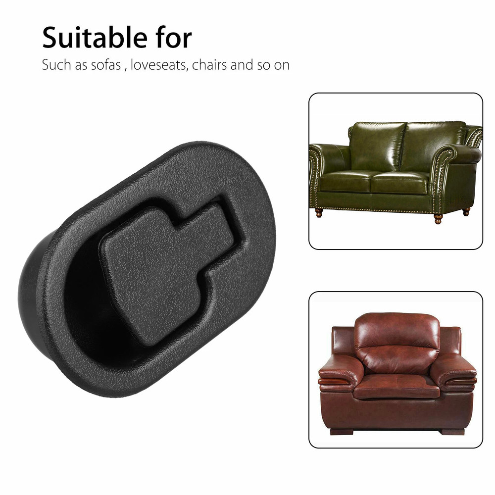 Recliner Pull Handle Replacement Chair Sofa Couch Release Lever Universal Black