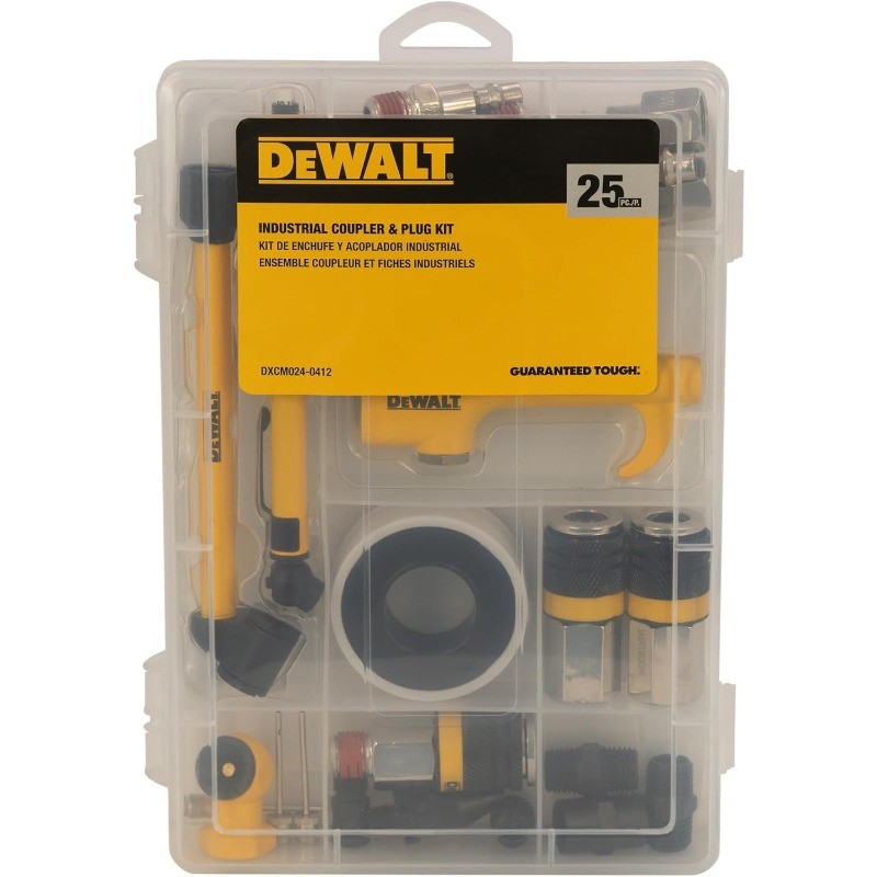 DEWALT 25pc Industrial Coupler & Plug Kit (DXCM024-0412)