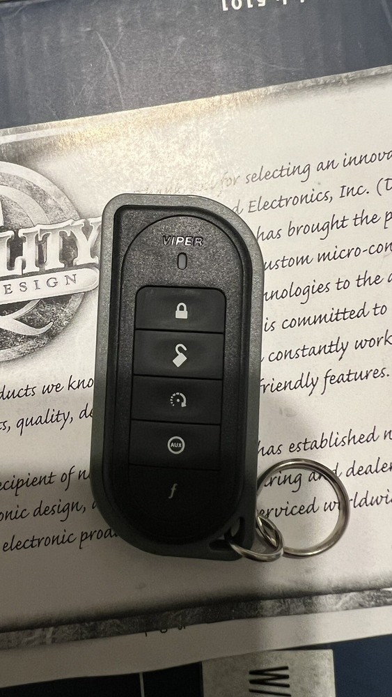 Viper Alarm  7153V Replacement Responder LE 1-way Supercode Remote Control