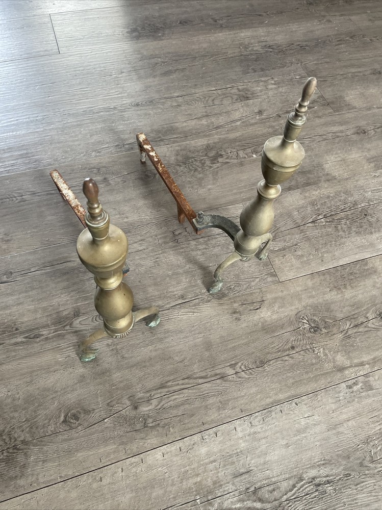 ** NO SHIP** Fire Place Andirons