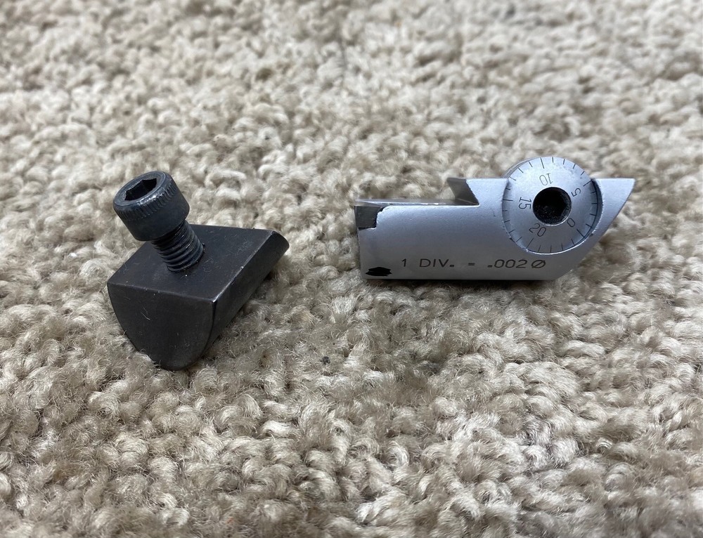 CRITERION VERSA-DEX BORING BAR REPLACEMENT HEAD & DIAL SCREW - MD-1000TX