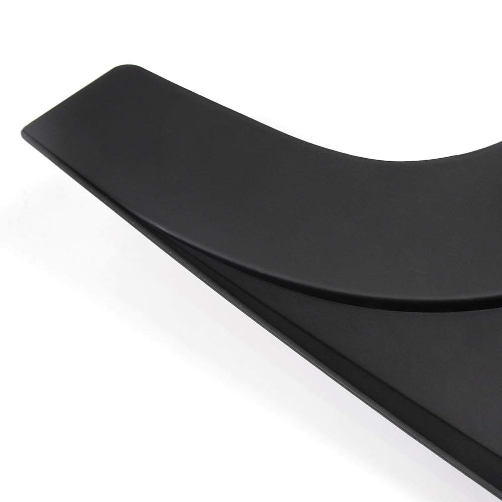 Splash Guards Mud Flaps for Pickup Trucks Front Rear with Hardware Black