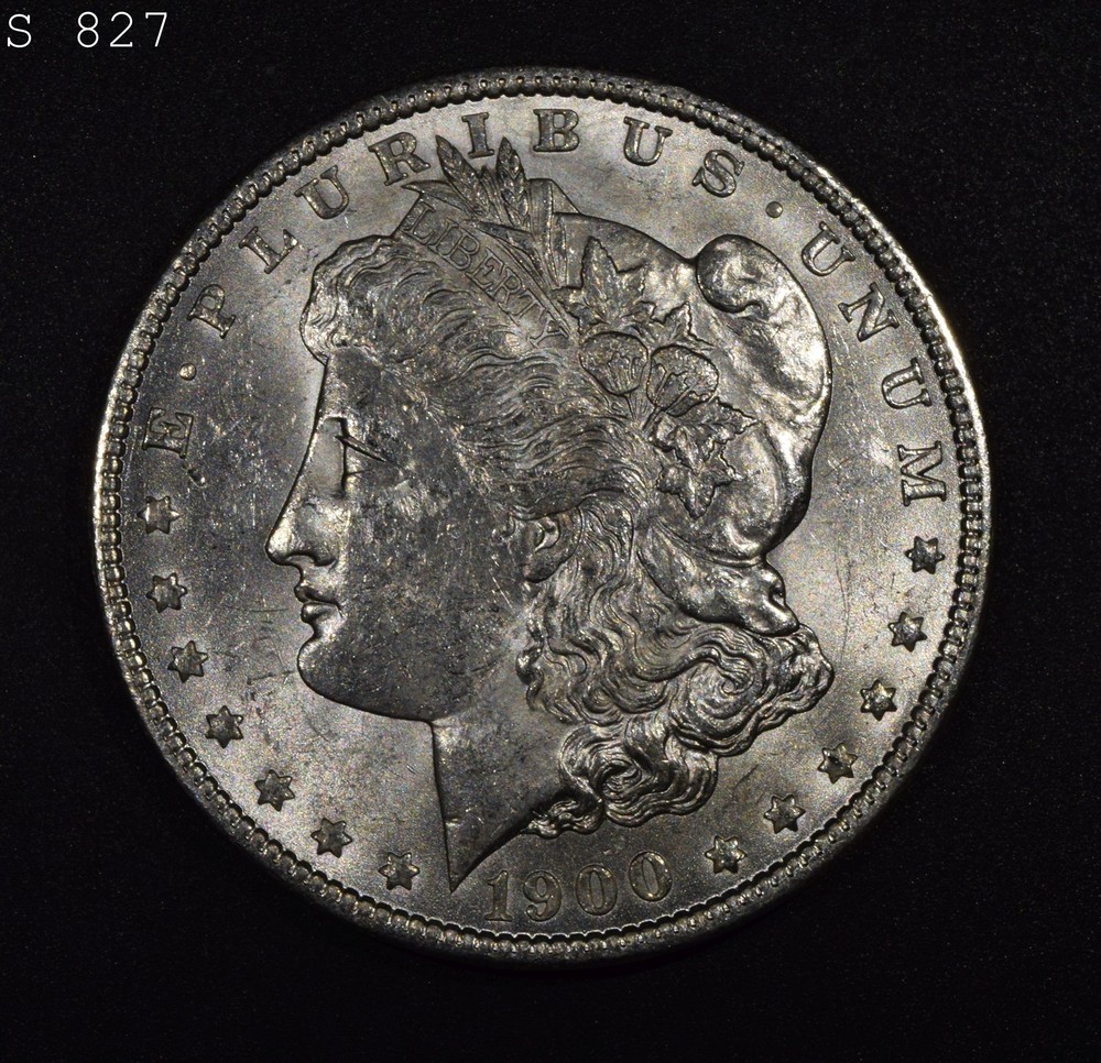 1900 Morgan Silver Dollar "VCH BU"