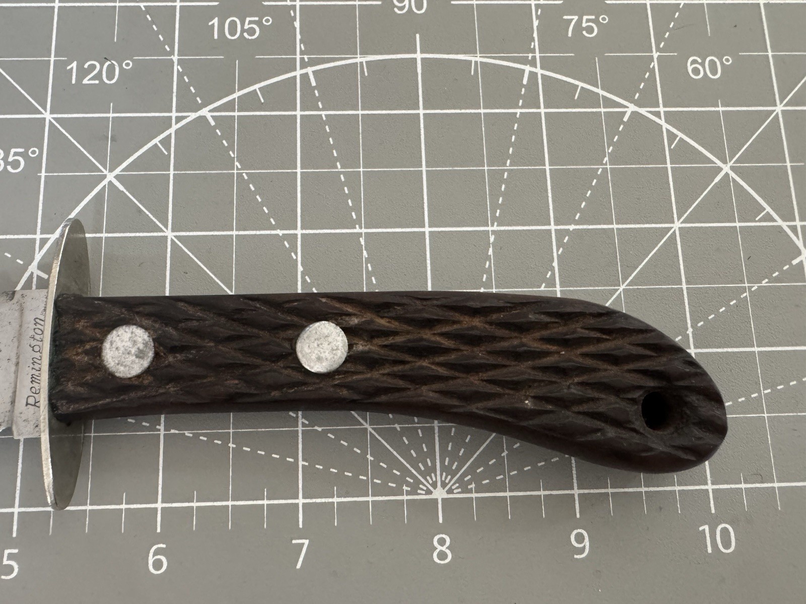 Vintage 1920-1939 Remington RH-45 Wood Handle Fishing Filet Knife 10" Overall