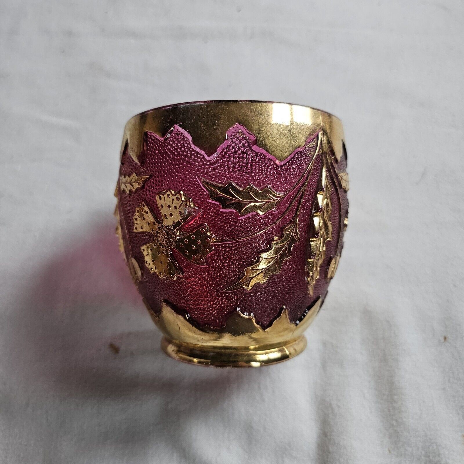 Delaware Glass Ruby 4 piece Set