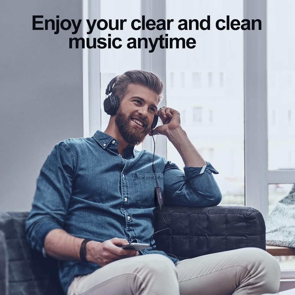 Compact Ground Loop Isolator with 3.5MM Audio Cable - Quiet Your System Today!