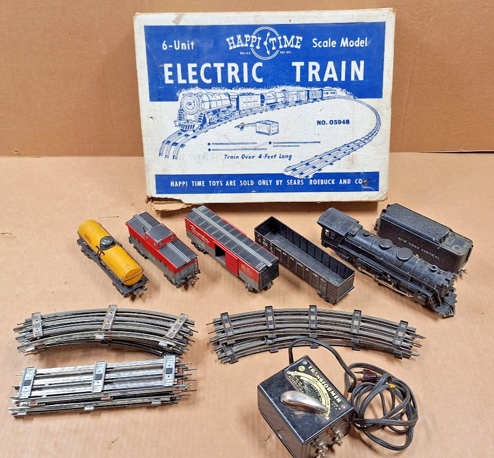 Marx Happi Time 6 Unit Freight Electrical Train Set 05948 Sears Roebuck