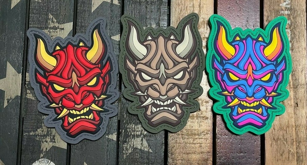 Oni Head PVC Morale Patch