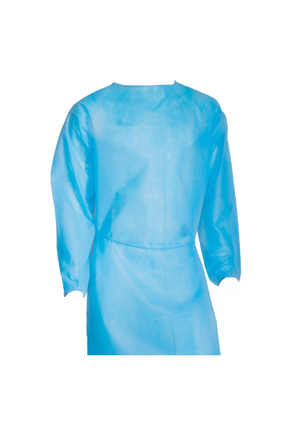 Disposable Isolation Gown Level 2 Qty: 50 per Case (Blue) Size: X-Large