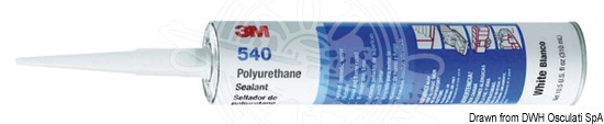 3M 540 Polyurethane Sealing Adhesive White 310 ml