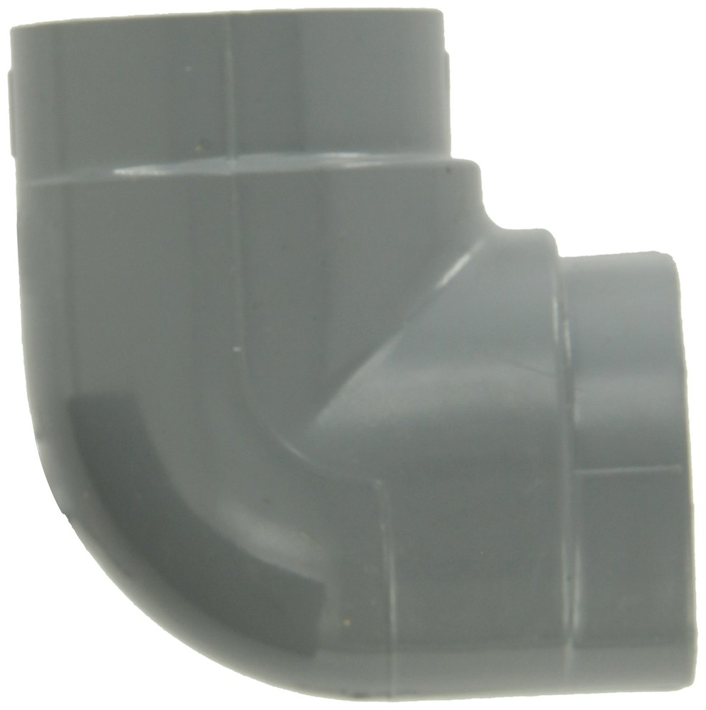 GF Piping Systems CPVC Pipe Fitting, 90 Degree Elbow, Schedule 80, Gray, 1"