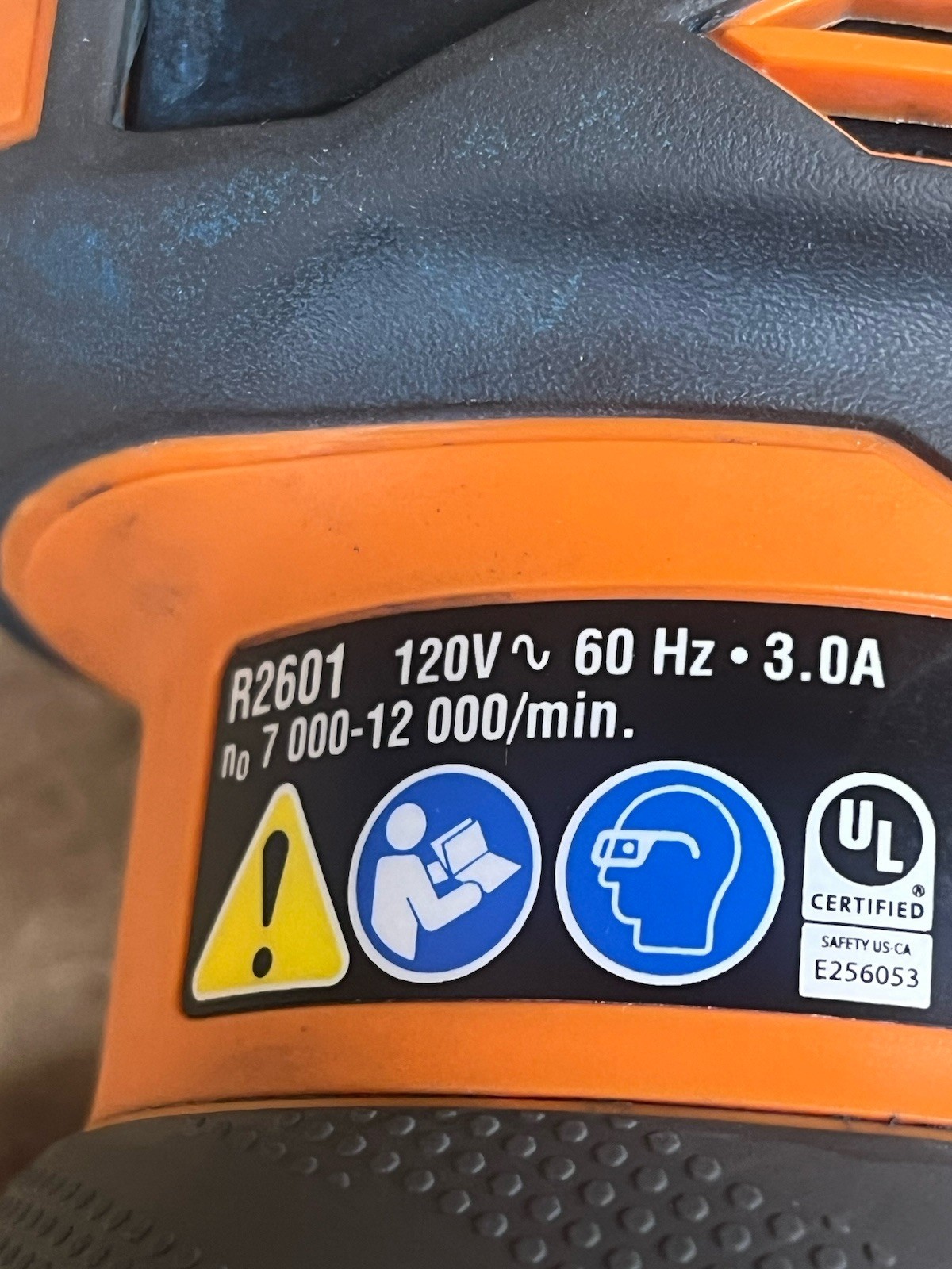 LOT OF 2 RIDGID 5in 120V Random Orbit Sander (R2601) C29