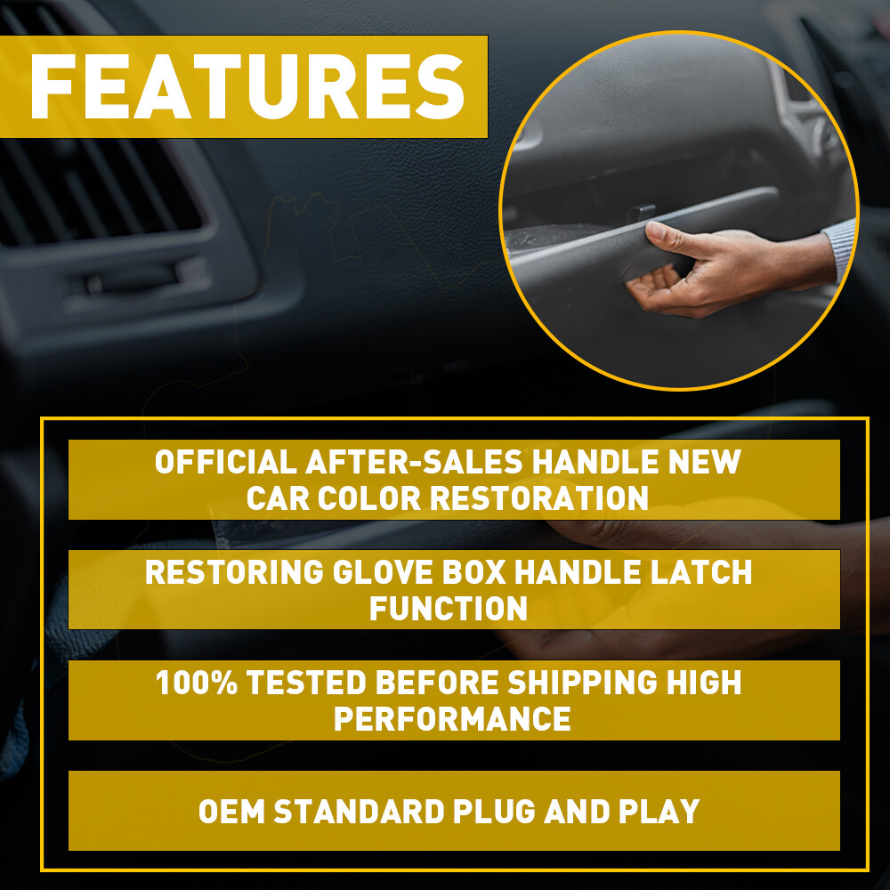 Gray Glove Box Latch For 1997-2000 Dodge Dakota 1998-2000 Dodge Durango 5EM34LAZ