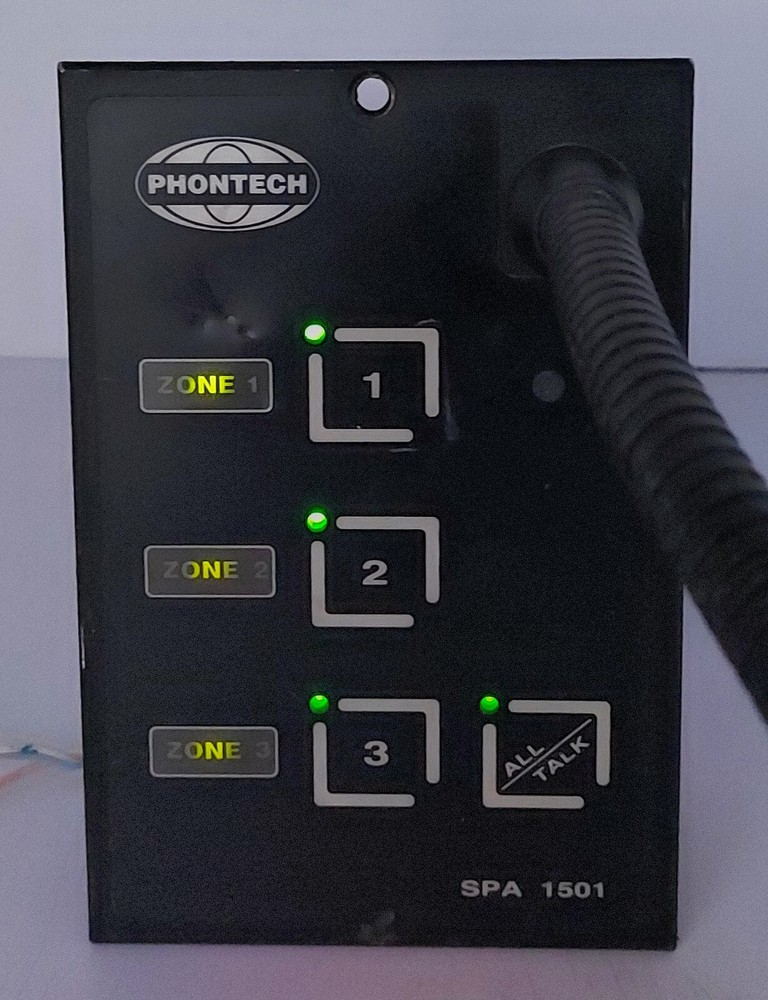 Control Unit with Gooseneck Microphone SPA 1501