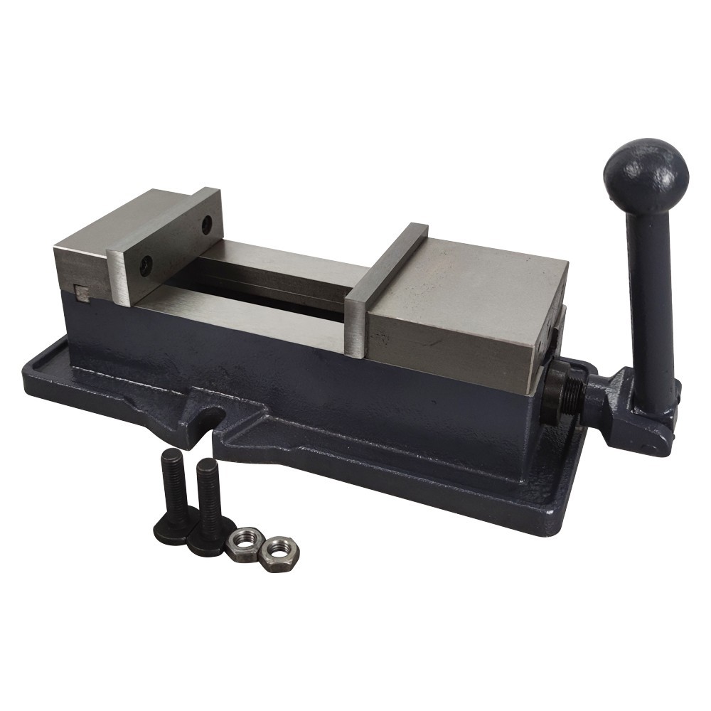 4" QM100 High Precision Angle Fixed Bench Vice Milling Machine Vise CNC Vise