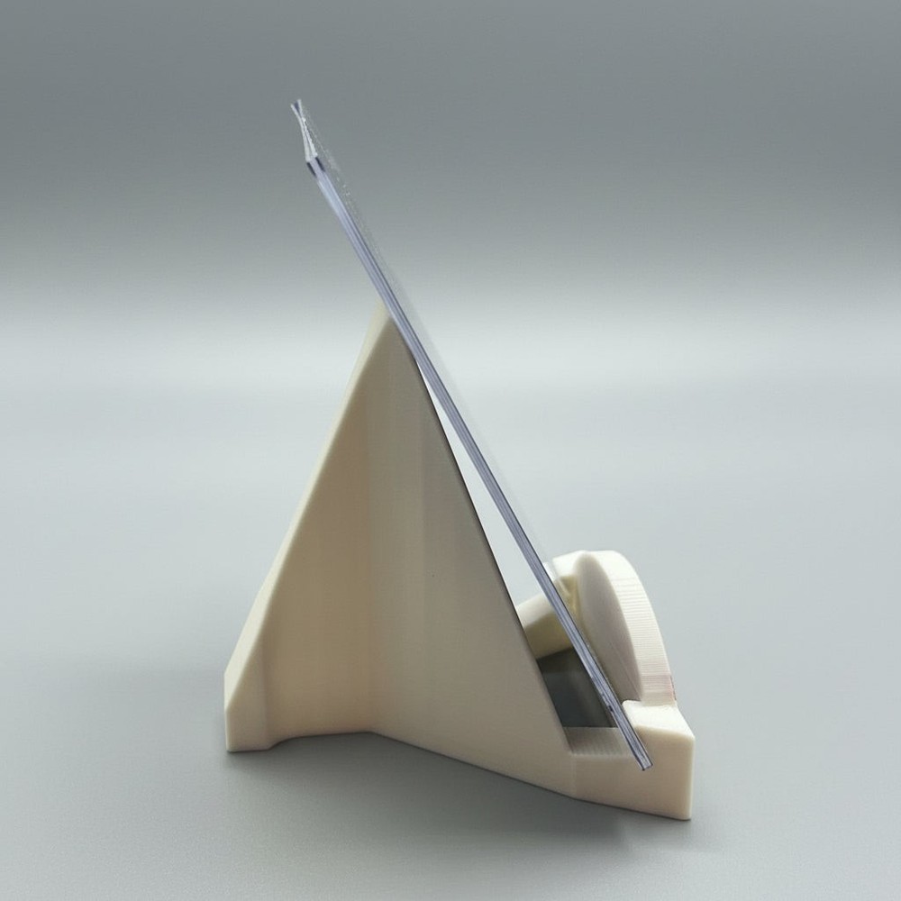 3D Printed Buffalo Bills Card Stand - White/Blue/Red