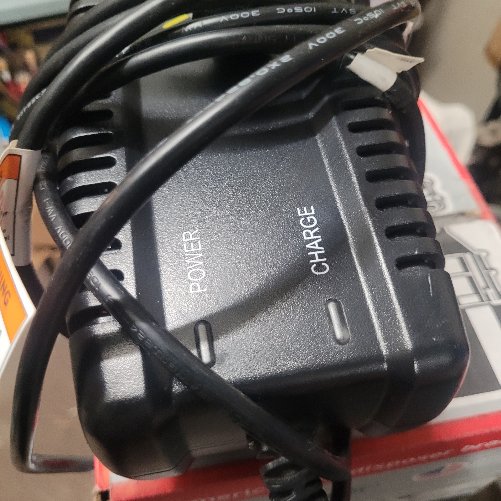 Pride Mobility ELECHG1025 EA1148B 24V Lead Acid Battery Charger Black