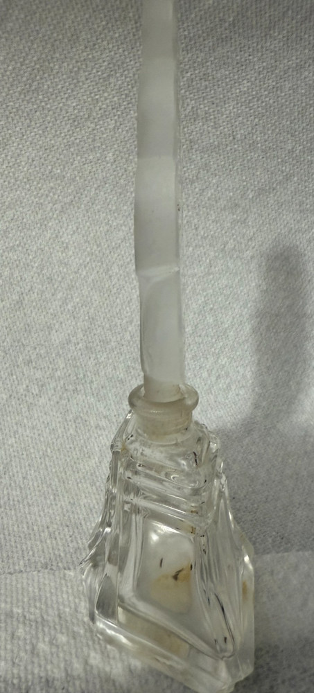 Vintage Perfume Bottle Lead Crystal